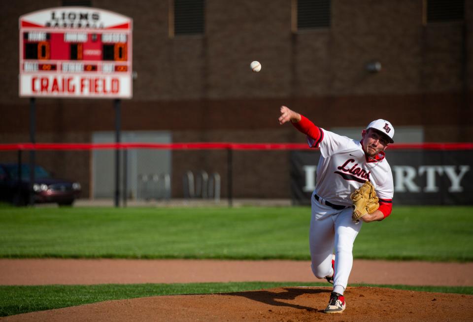 Liberty Union senior pitcher Jacob Miller has had an outstanding high school career and is expected to be a high draft pick in the upcoming Major League Baseball Draft. In 25 high school starts, Miller has pitched 159 innings and has 357 career strikeouts.