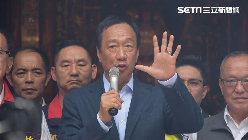 鴻海創辦人郭台銘（圖／記者林恩如攝影）