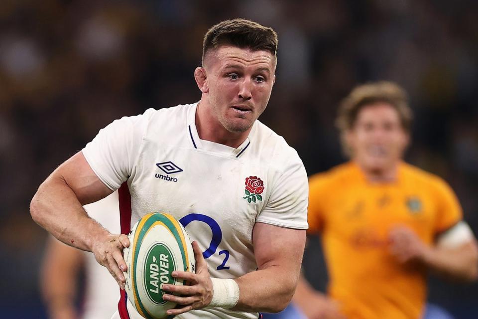 Tom Curry will miss the remainder of England’s tour of Australia due to concussion (Getty Images)
