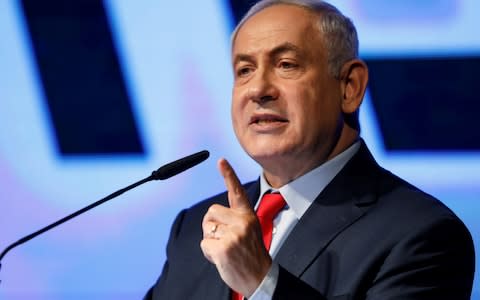 Israeli Prime minister Benjamin Netanyahu - Credit: REUTERS