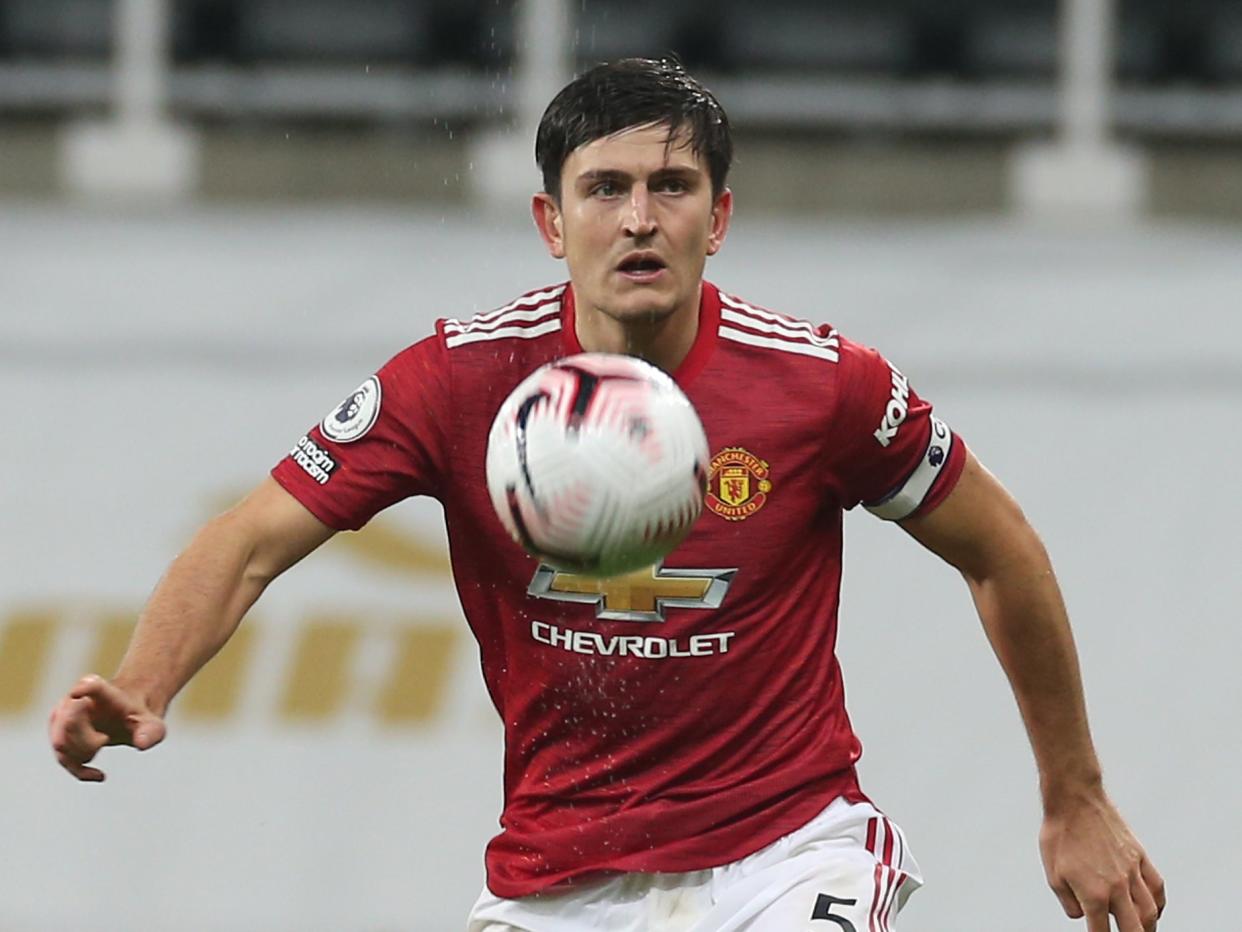 Manchester United captain Harry Maguire (Manchester United via Getty Imag)