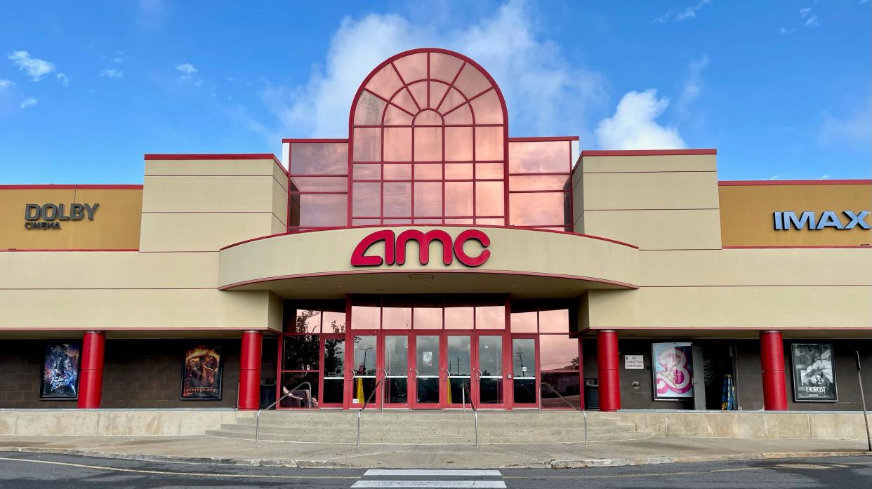 The AMC movie theater at Monmouth Mall in Eatontown. Sept. 11, 2023