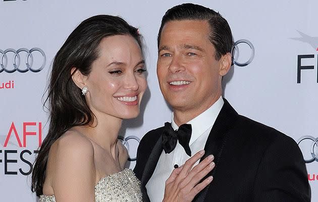 Brad Pitt and Angelina Jolie might look loved up, but experts say their 12-year age gap could spell disaster for their romance. Photo: Getty images