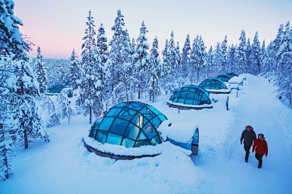 3) Kakslauttanen Arctic Resort, Saariselka, Finland