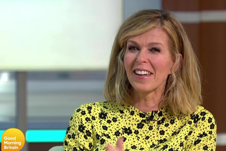 Returning: Garraway was back in the studio to announce her presenting plans (ITV)