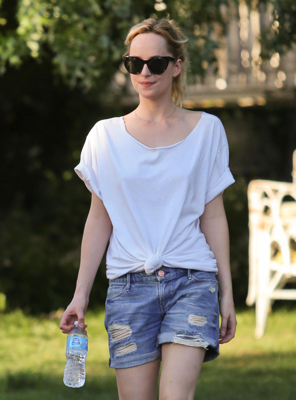 Dakota Johnson hat ein Faible für bequeme Shorts (Bild: Barbera/Cepeda/INFphoto/ddp images)