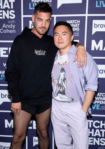 <p>Charles Sykes/Bravo via Getty </p> Matt Rogers and Bowen Yang