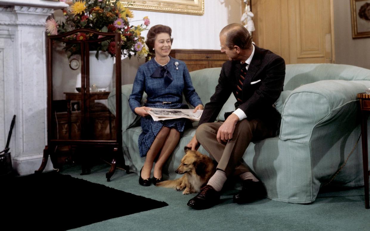 The Queen and Prince Philip at Balmoral in 1976 - PA