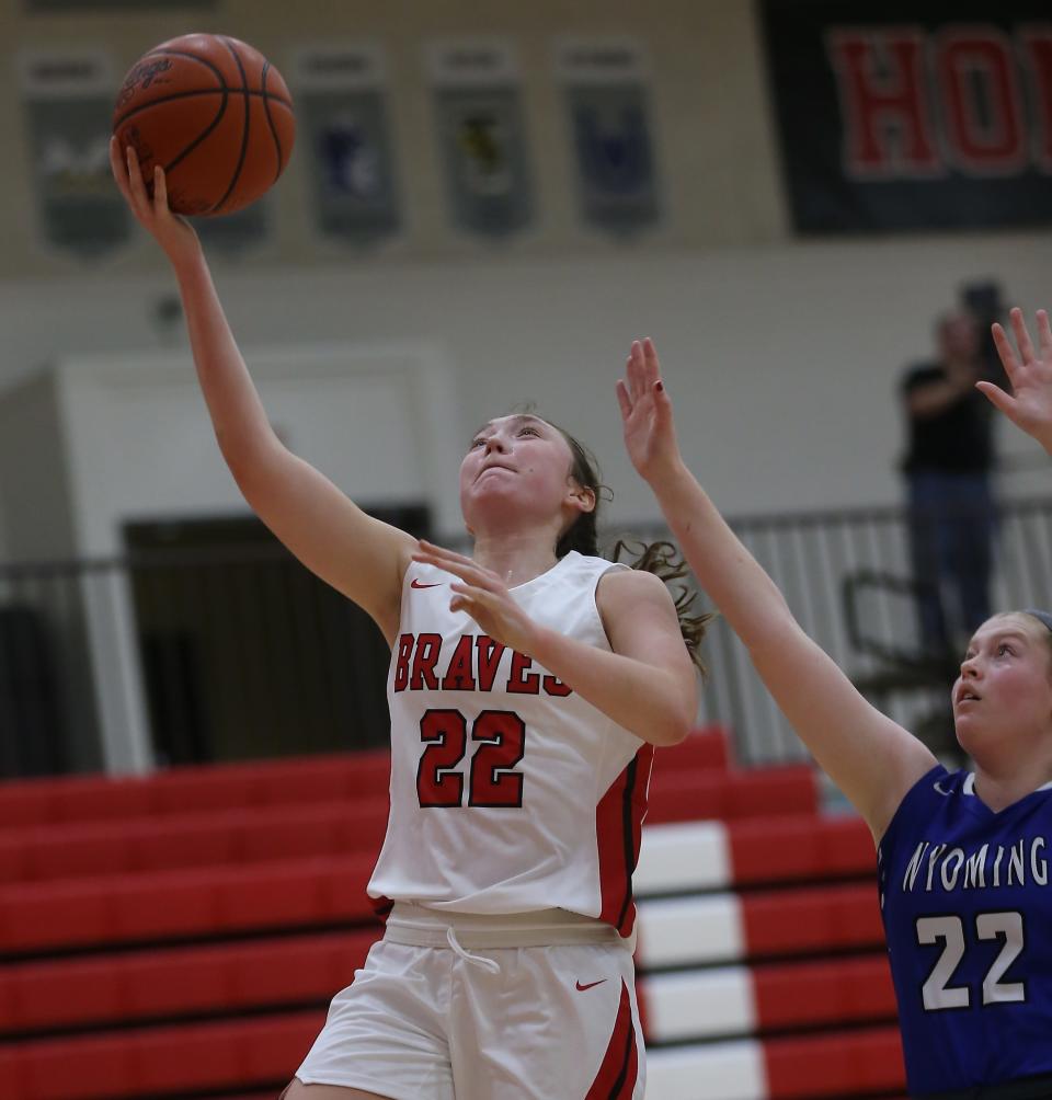 Indian Hill guard Ella Riggs is the CHL's leading scorer this season at 21.3 points per game.