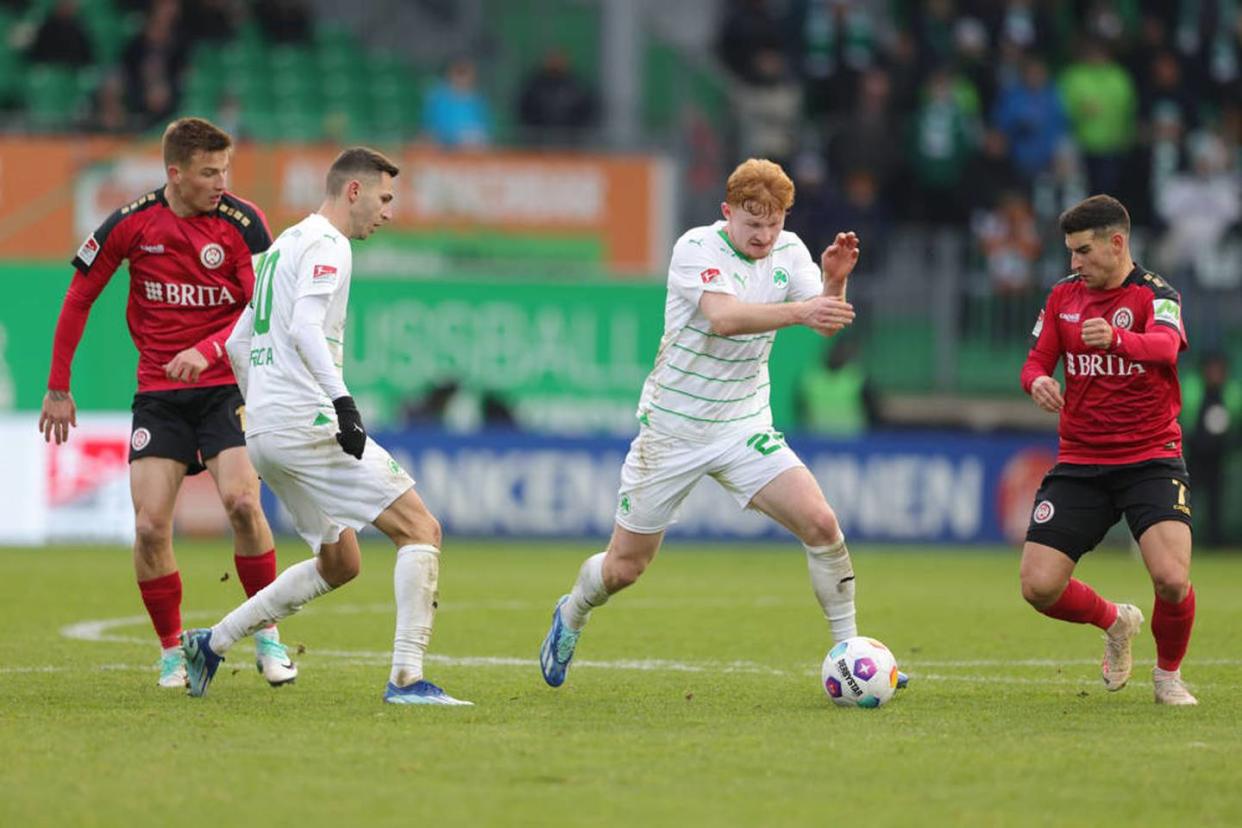 2. Bundesliga heute: Wiesbaden gegen Greuther Fürth