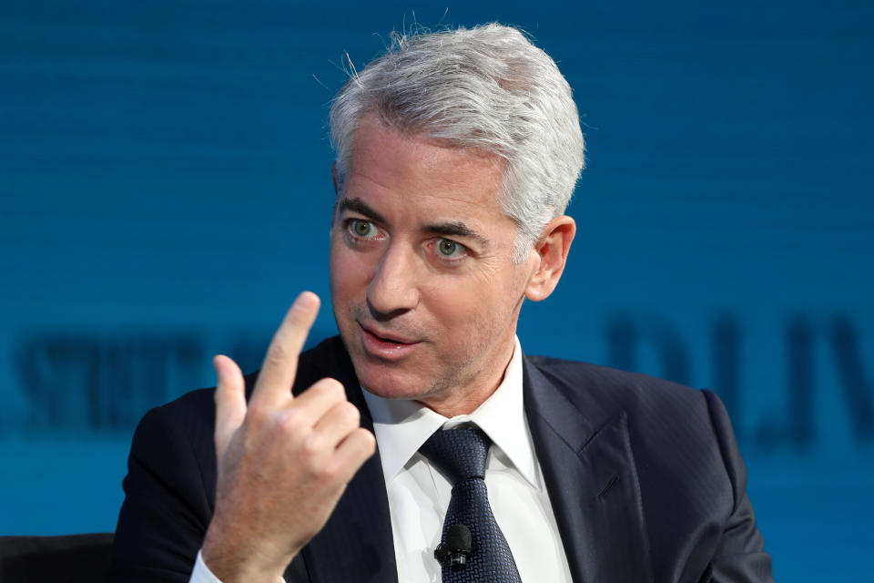 Bill Ackman, CEO of Pershing Square Capital, speaks at the Wall Street Journal Digital Conference in Laguna Beach, California, U.S., October 17, 2017. REUTERS/Mike Blake