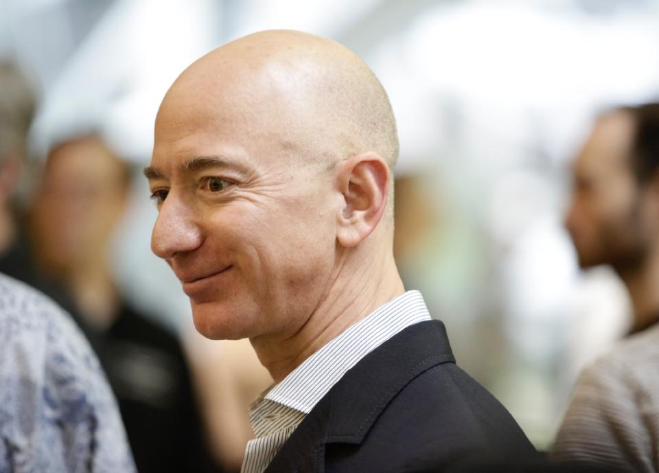 Foto: Jeff Bezos, CEO de Amazon (AFP Photo/JASON REDMOND)