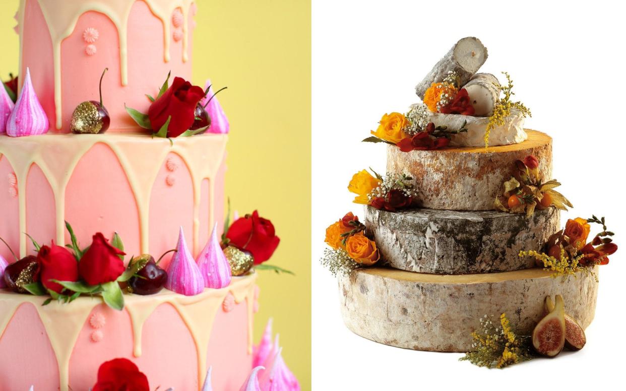 Unusual wedding cakes are a novel way to celebrate your identity - and a chance to indulge in your own tastes