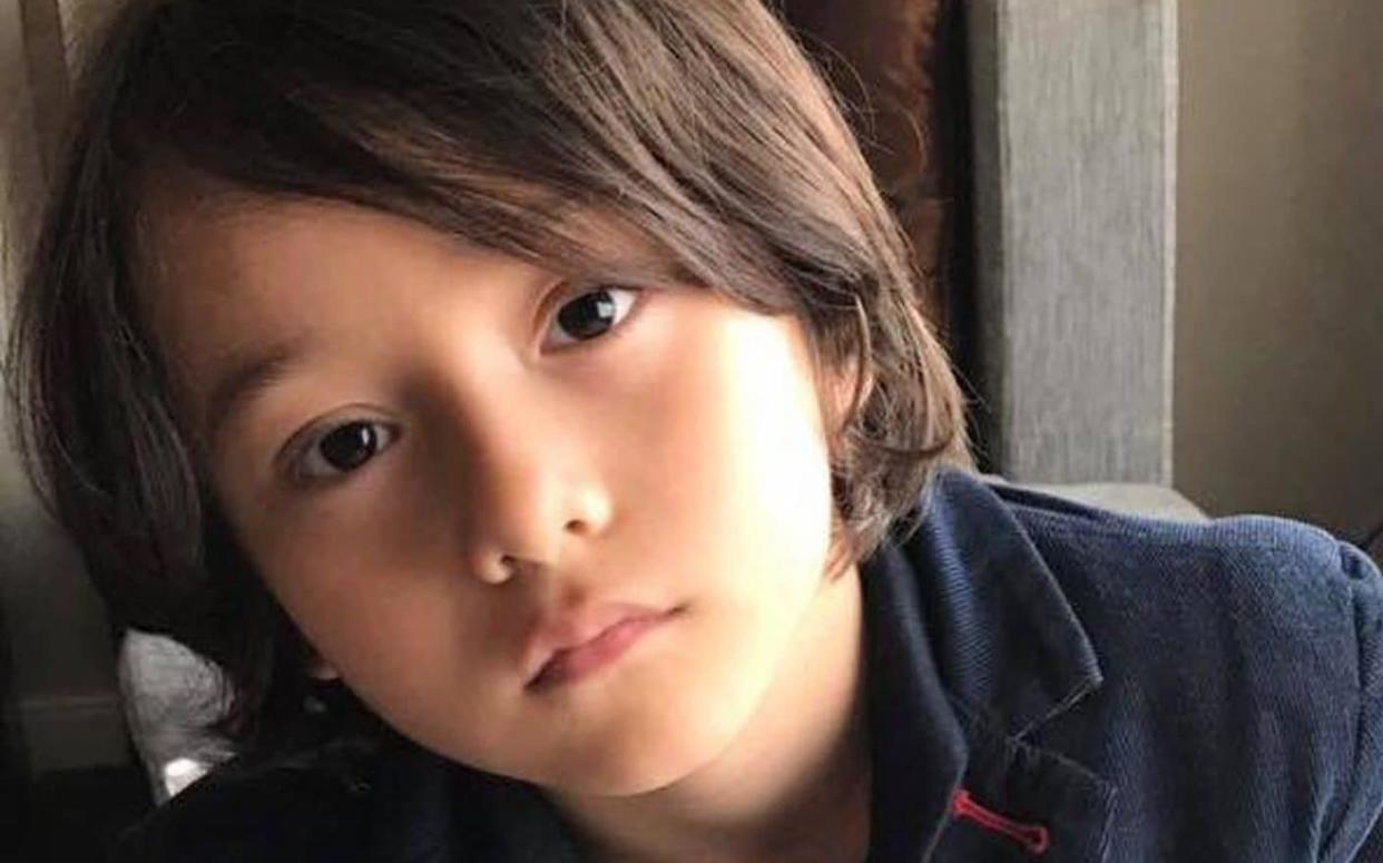 Julian Cadman, seven, who was killed in the Barcelona terror attack - PA