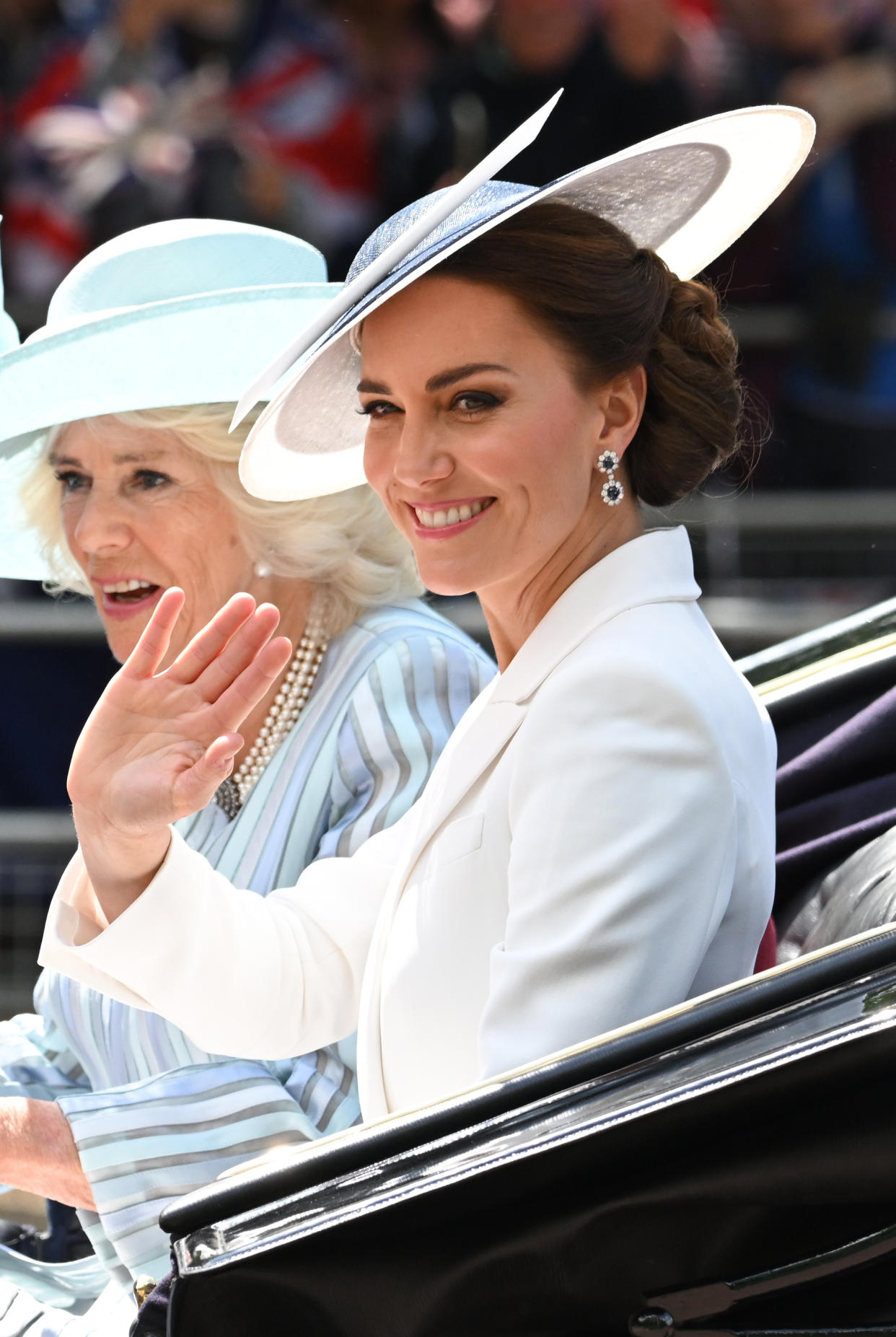 Duchess of Cambridge Trooping the Colours Platinum Jubilee