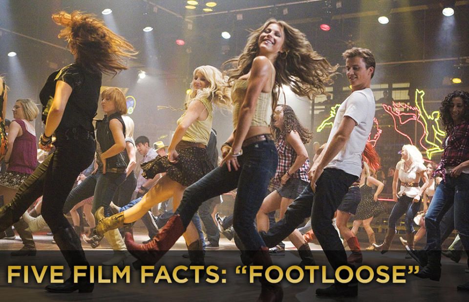 Five Film Facts Footloose titlecard