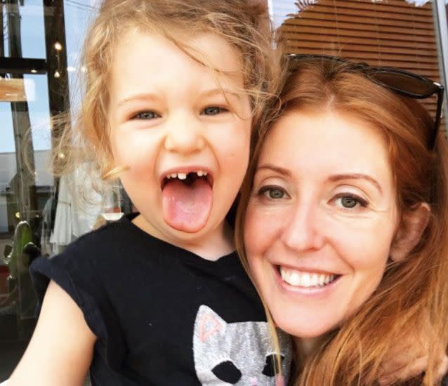 The mother-of-two says she struggles to lead a normal life with her daughter Eliya, now 4. Source: Supplied/ Amy Dawes