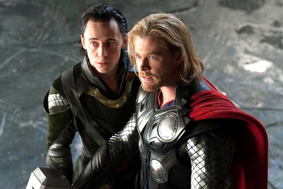 Tom Hiddleston, Chris Hemsworth Thor - 2011