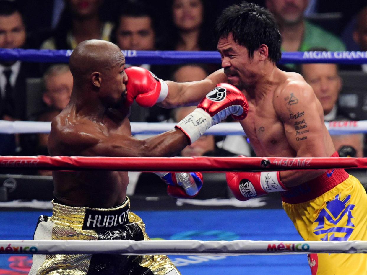 mayweather pacquiao