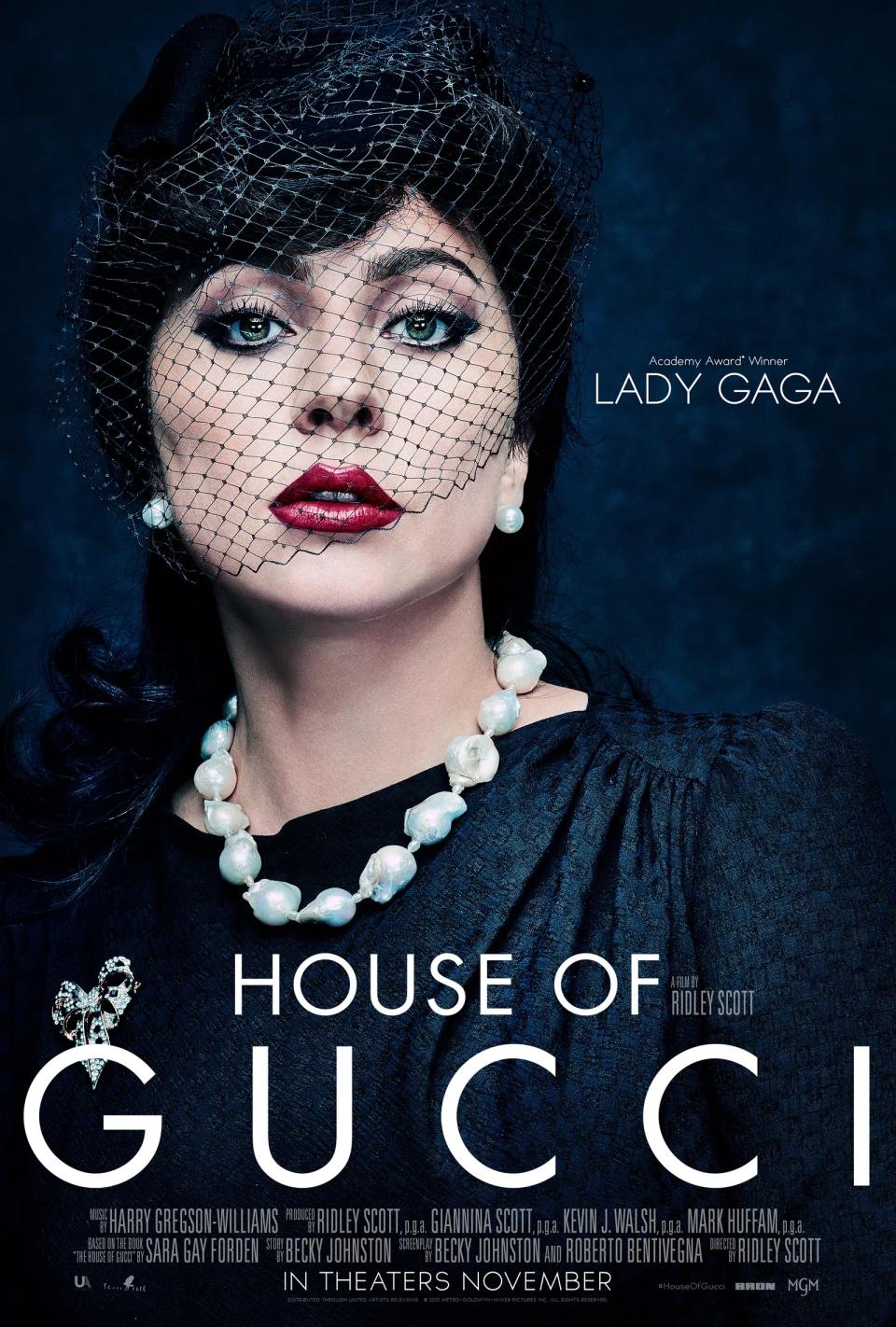 Gucci豪門謀殺案首輪預告上架！Lady Gaga演繹為錢殺夫女人、最帥小丑Jared Lato變身中年禿頭佬？