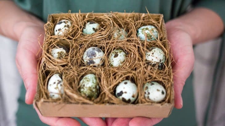 Quail eggs