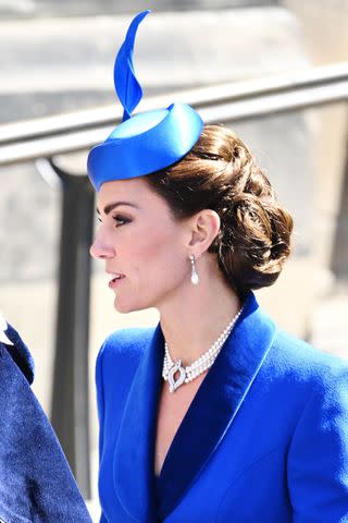 <p>Tim Rooke/Shutterstock</p> Kate Middleton attends Scotland's coronation celebration on July 5