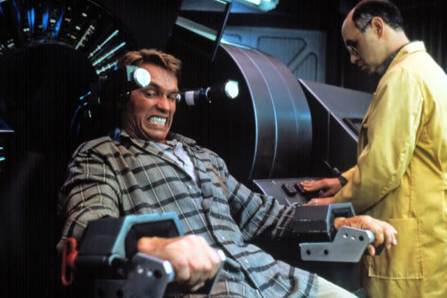 <p>TriStar Pictures/Courtesy Everett Collection</p> Arnold Schwarzenegger in 'Total Recall'