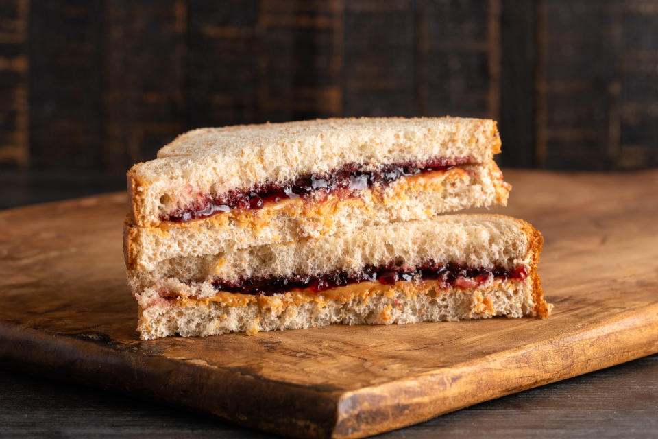 Peanut Butter Jelly Sandwich. (Bild: Getty Images)