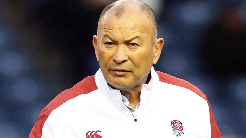 England rugby coach Eddie Jones has apologised for a strange remark about racism he made in a recent press conference. (Photo by Andrew Milligan/PA Images via Getty Images)
