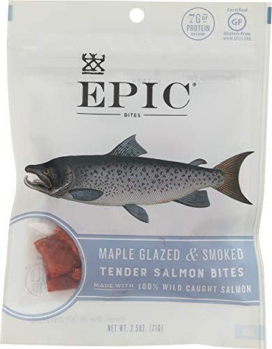 10) Maple Glazed & Smoked Salmon Bites