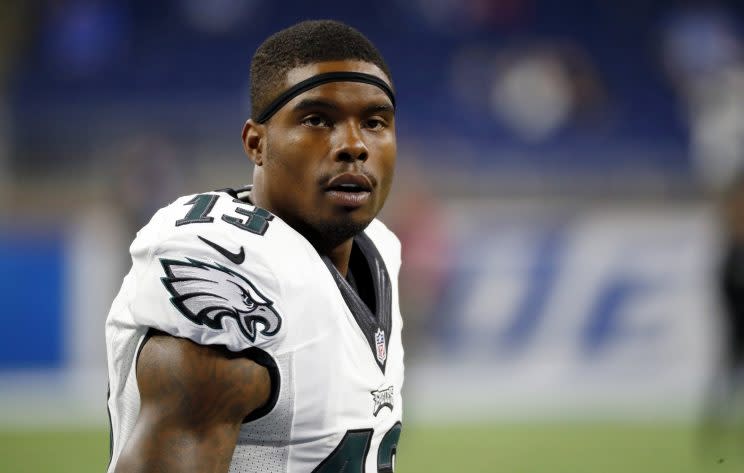 Eagles WR Josh Huff said he believes everyone in the NFL owns a gun (AP)