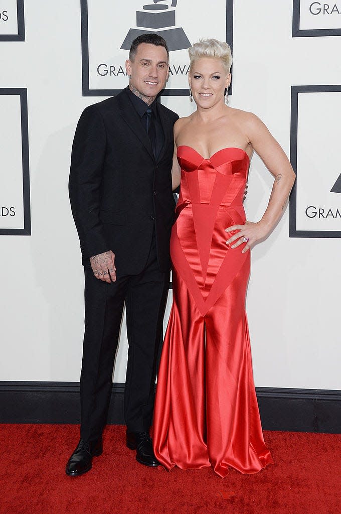 Pink and Carey Hart