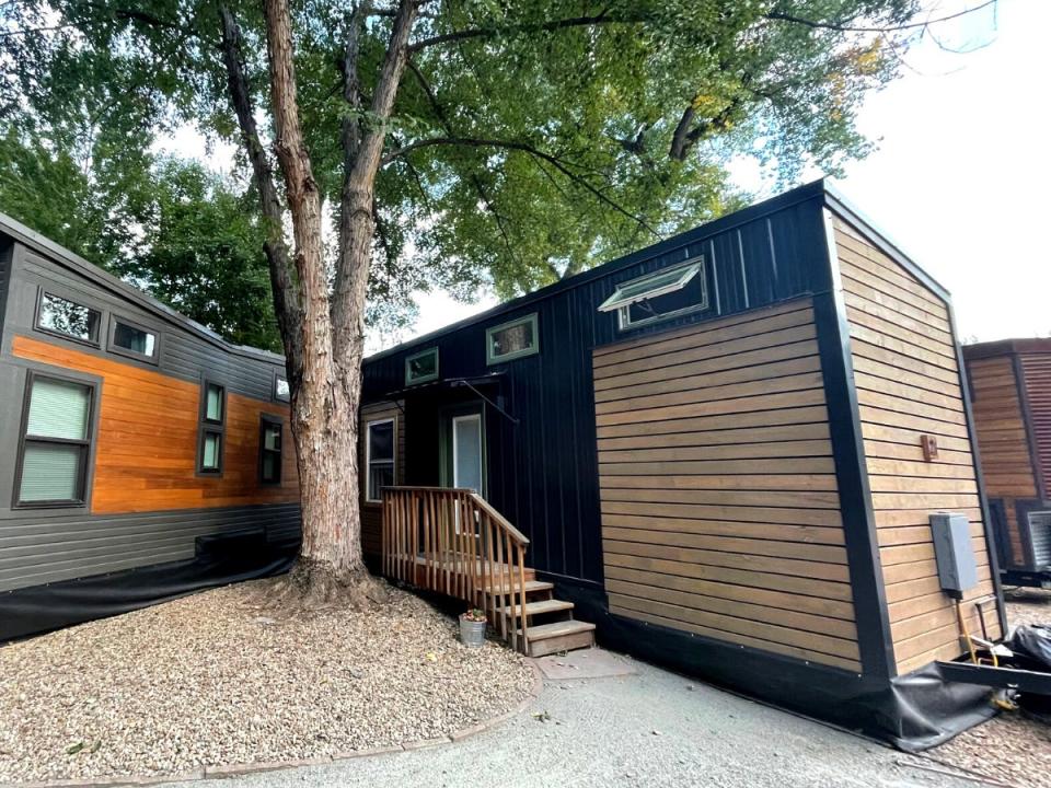 Juniper, the 212-square-foot house we were staying in.