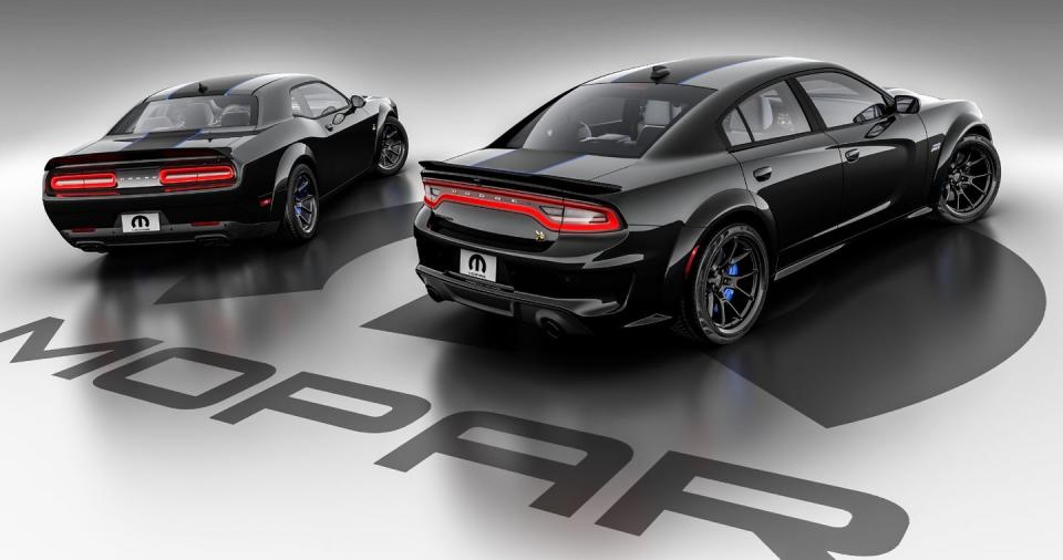 2023 dodge charger and challenger '23 mopar special editions rear