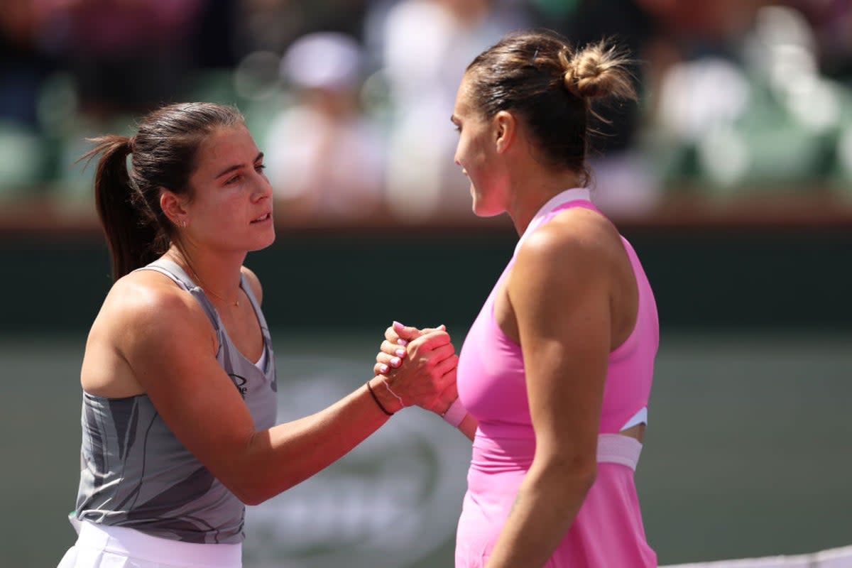 Navarro continued her excellent season to beat the World No 2  (Getty Images)