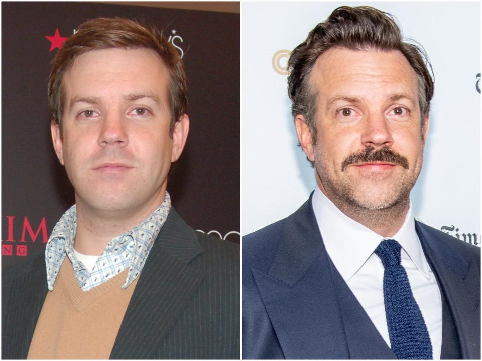 jason sudeikis then and now