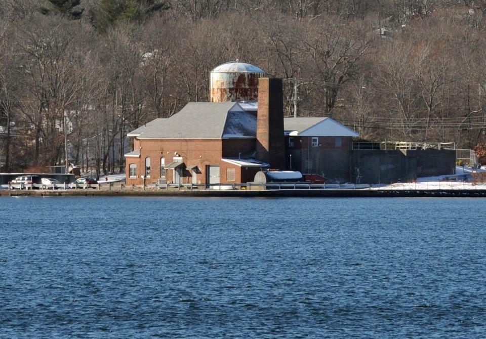 The Randolph Water Treatment Plant on the banks of Great Pond will be replaced by the Tri-Town Water Treatment Plant, which is under construction in Braintree and will serve Randolph, Braintree and Holbrook. Tuesday, Dec. 13, 2022.