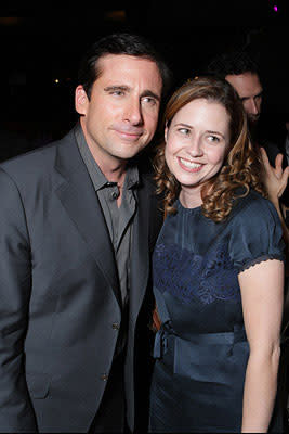 Melora Hardin and Steve Carell at the Los Angeles premiere of Touchstone Pictures' Dan in Real Life