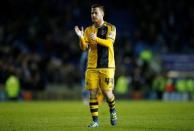 Football Soccer - Brighton & Hove Albion v Fulham - Sky Bet Football League Championship - The American Express Community Stadium - 15/4/16 Fulham's Ross McCormack dejected at full time Mandatory Credit: Action Images / Andrew Couldridge Livepic