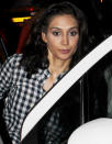 Preeti Desai makes a dash for the car but not before the paparazzi gets a glimpse of the lovely lady.