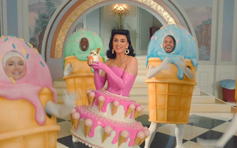 Just Eat Takeaway Katy Perry