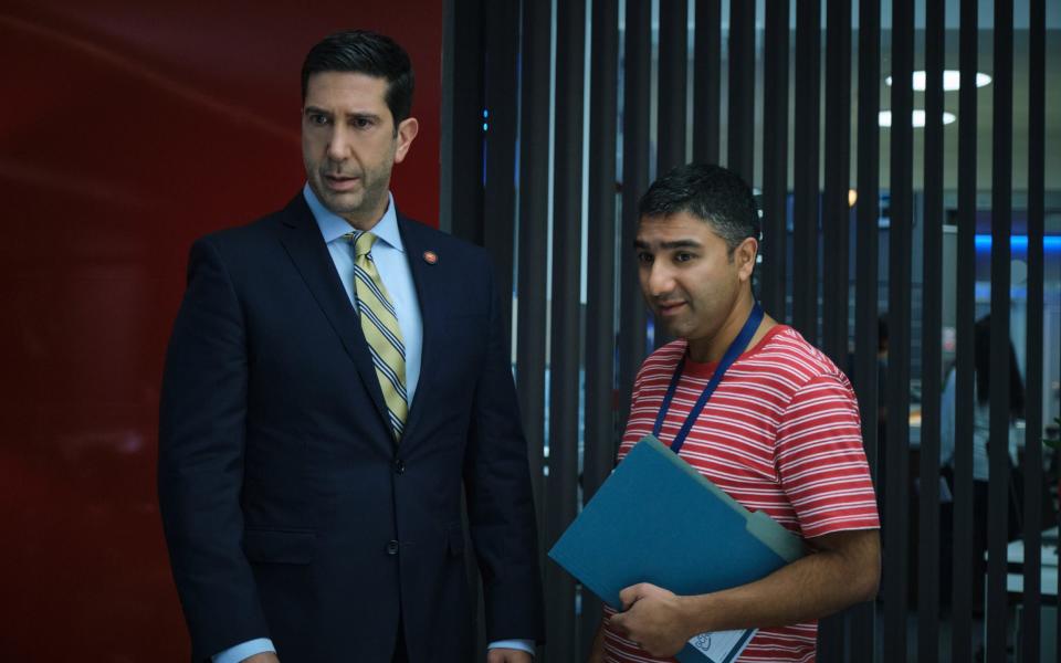 David Schwimmer and Nick Mohammed eventually starred together in Intelligence - Ollie Upton