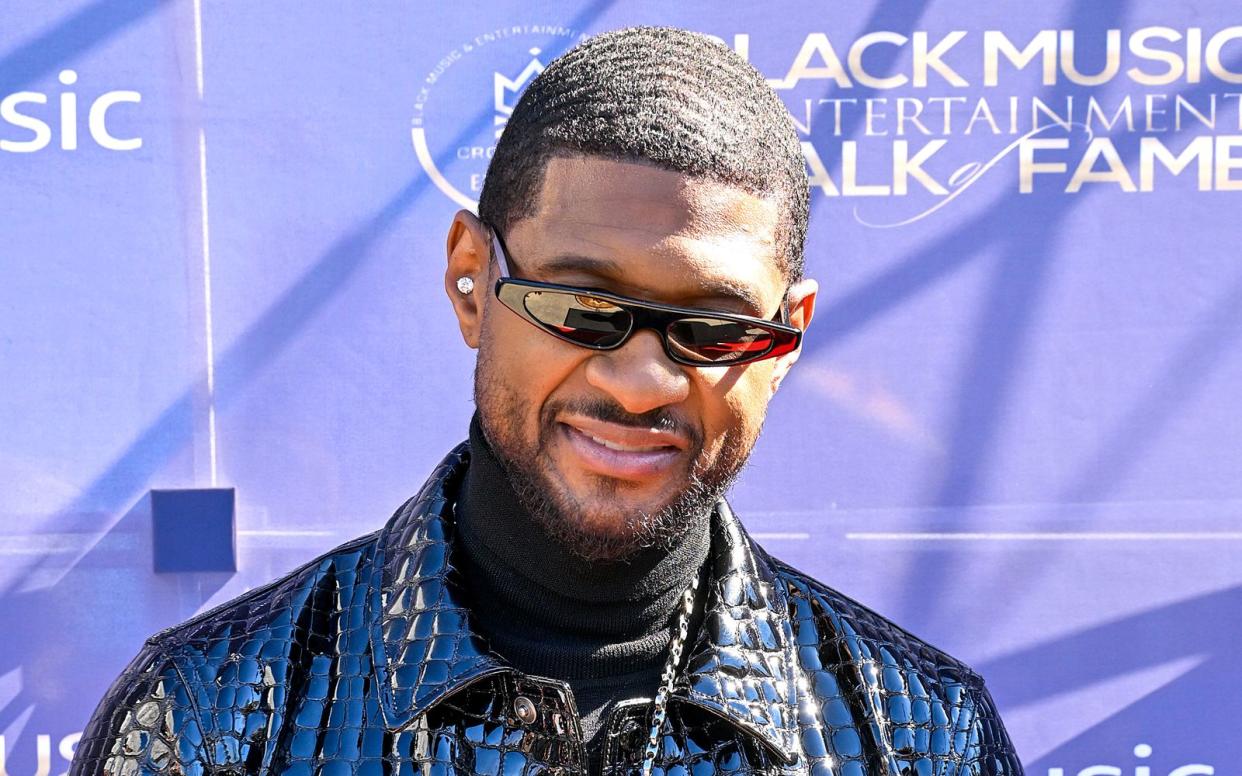 Usher soll für seine Halbzeitshow beim Super Bowl am Wochenende weniger als 700 Dollar verdient haben. (Bild: 2024 Getty Images/Derek White)