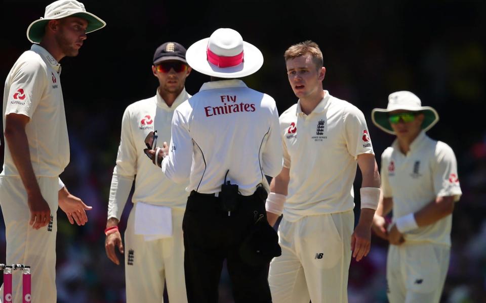 Not again?! England protest the decision that denied Mason Crane - Cricket Australia