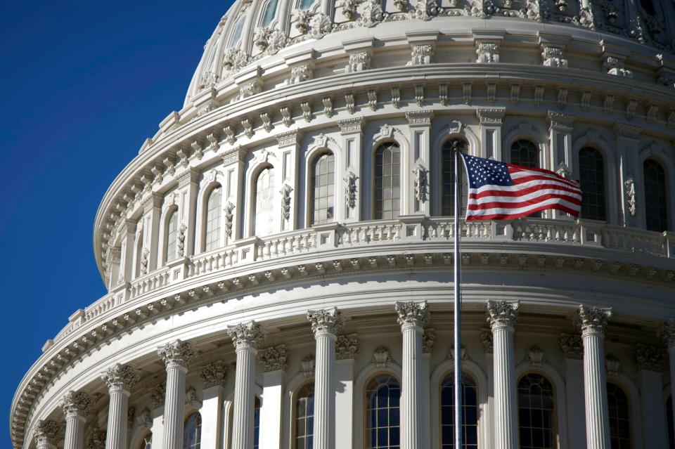 The U.S. Capitol building in Washington.