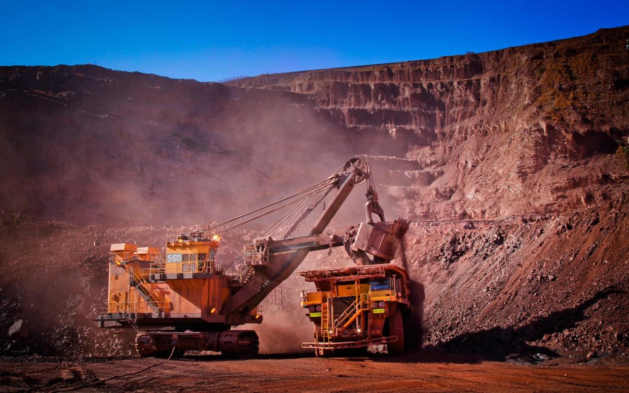 Operations at Anglo American's Kumba iron ore mine - Nadine Hutton/Bloomberg 