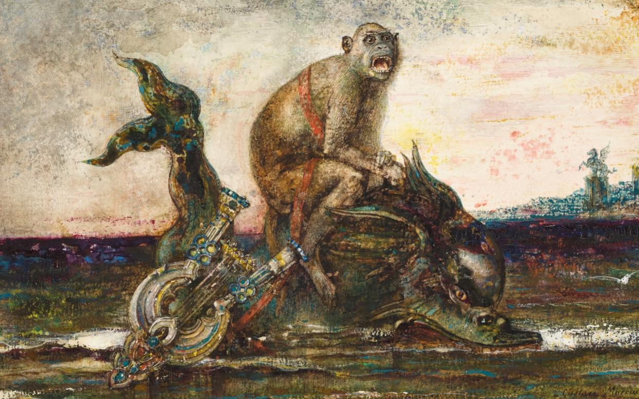 The Monkey and the Dolphin, 1879-80 - © Private Collection