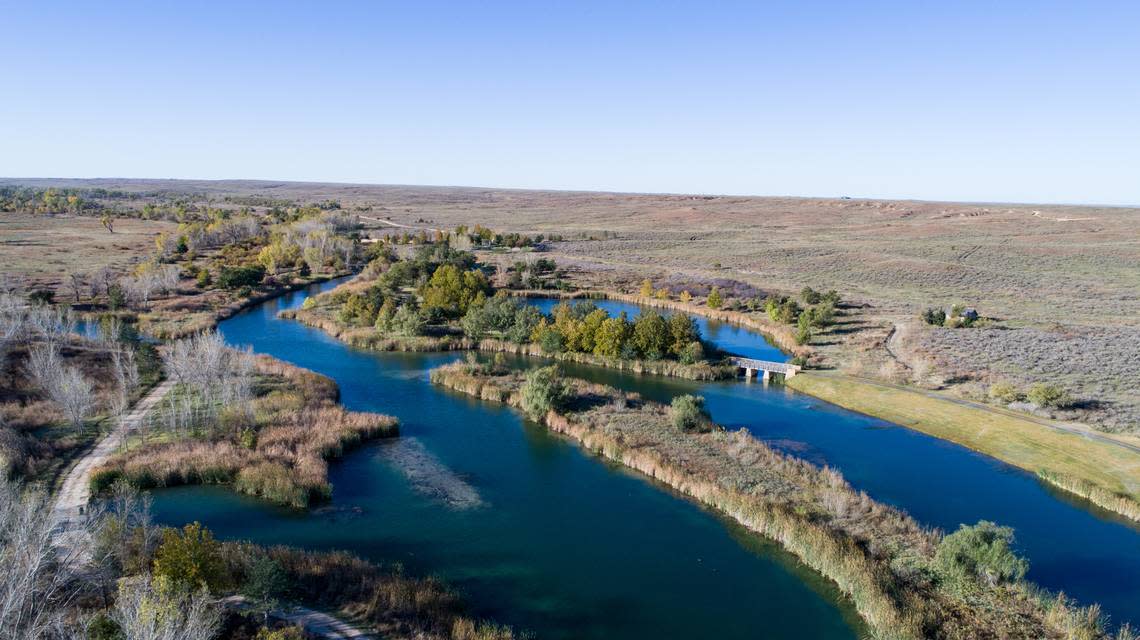 The 64,672-acre ranch was originally listed for $250 million 2017. Owner T. Boone Pickens died in 2019 at 91. He first purchased nearly 3,000 acres in Roberts County in 1971 and gradually purchased the surrounding 64,000 acres.