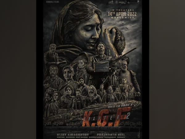 Poster of 'KGF: Chapter 2'