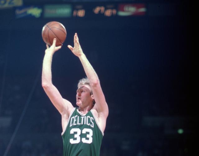 Larry Bird  Larry bird, Boston celtics, Basketball players nba